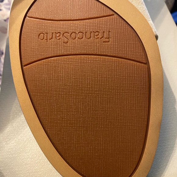 Franco Sarto  L-Tallen Lt. Blush suede mule women’s size 13 - Picture 5 of 8